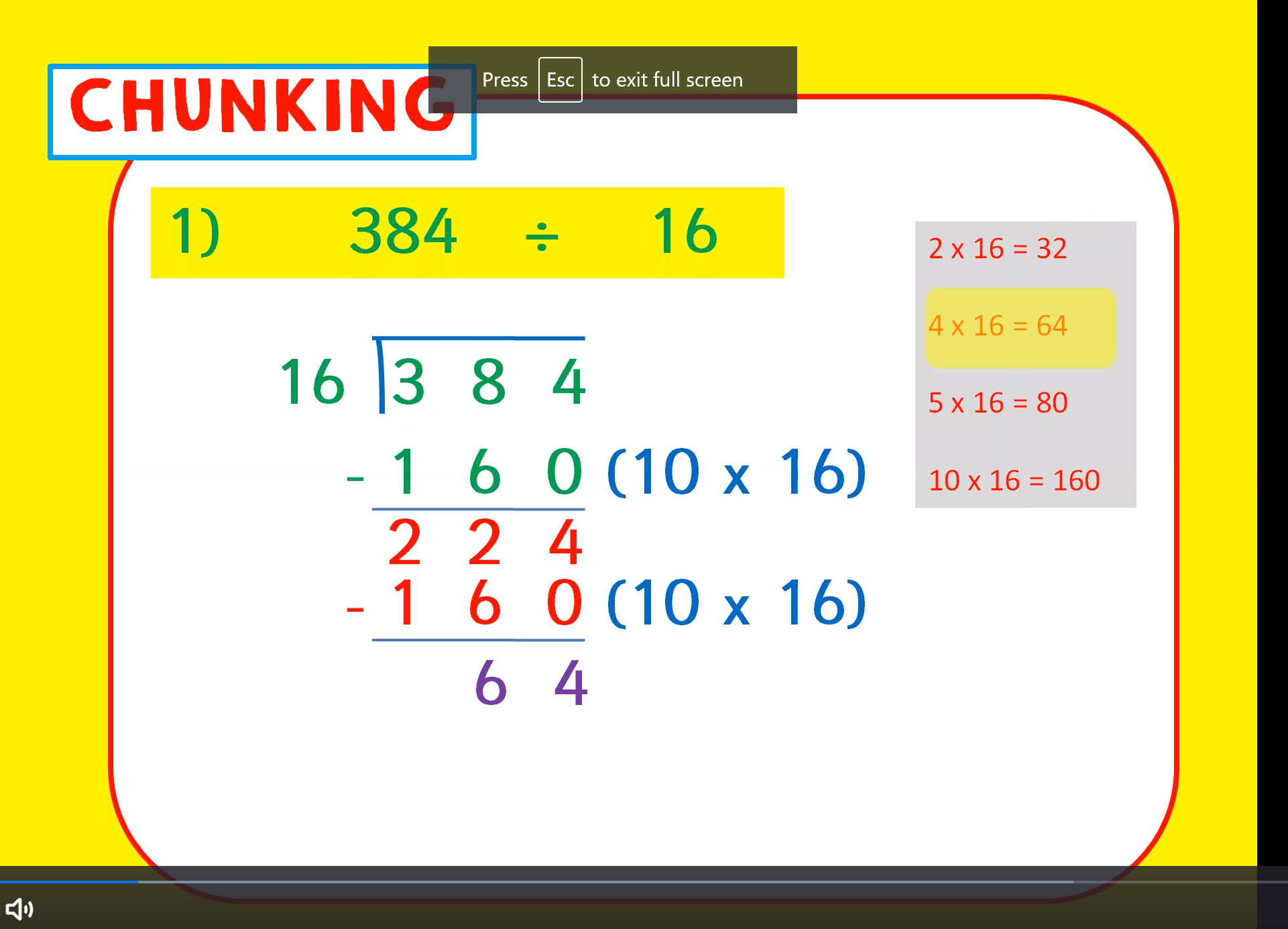 How To Use Chunking For Long Division Better Tuition